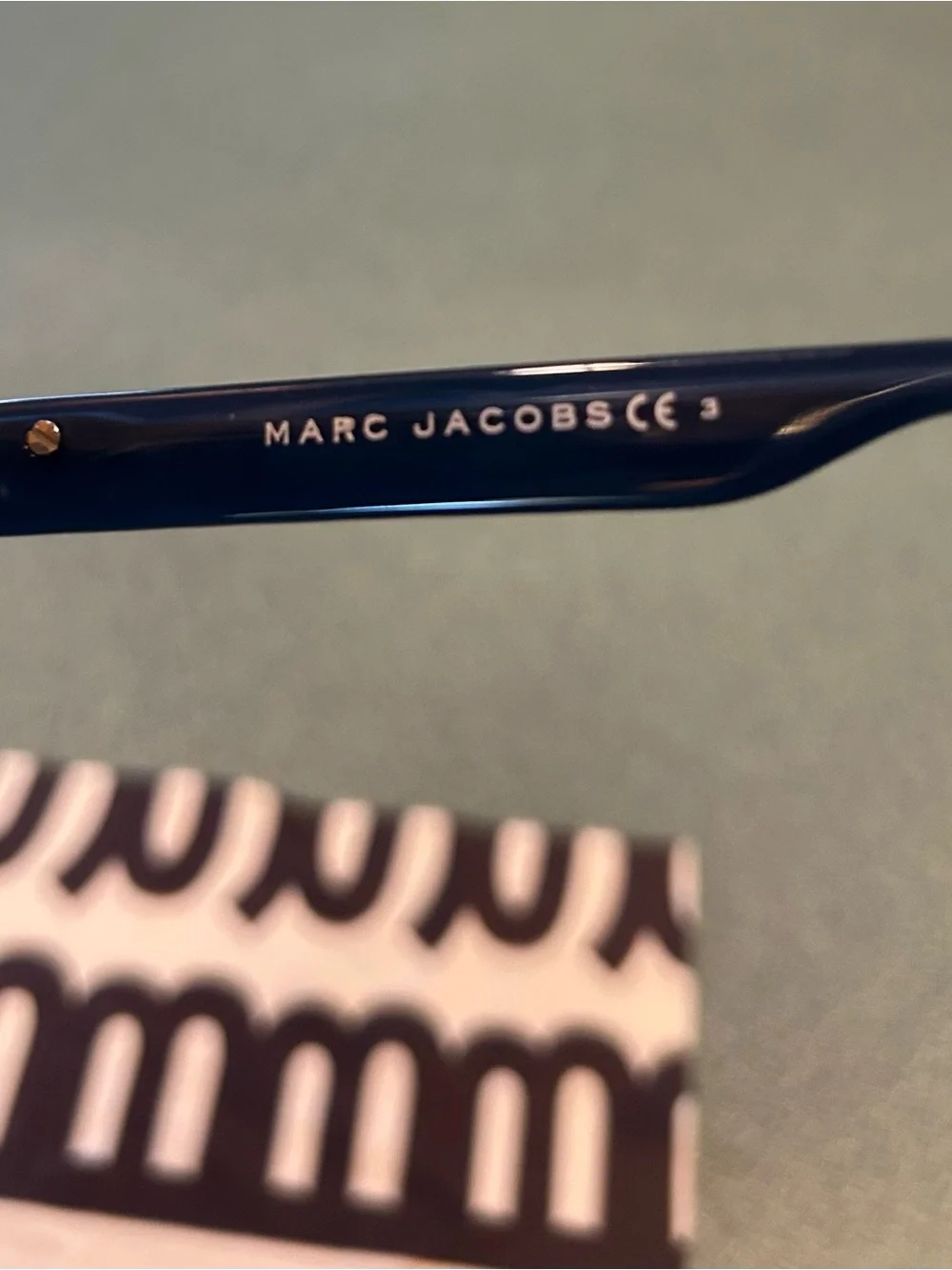 Marc Jacobs Women's Square Blue Sunglasses